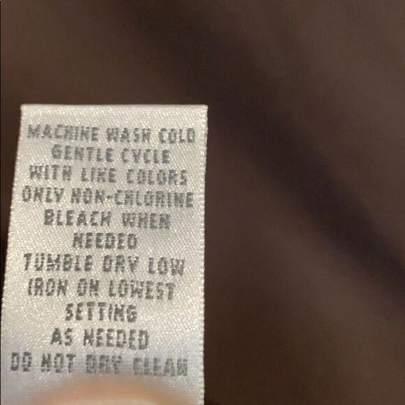 Chico’s rich dark brown zip jacket/ pockets - Picture 9 of 9